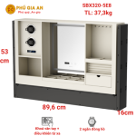 Báo giá tổng hợp 18 Tủ Gương Trang Điểm Philips SBX320, 2 ngăn đựng đồng hồ