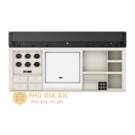 Tủ gương trang điểm Philips SBX321, 6 ngăn đựng đồng hồ